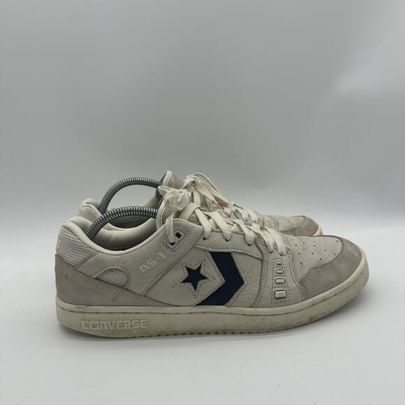 Mens 10.5 Converse Alexis Sablone AS-1 Pro Ox Skater Shoes Navy/Red Vtg Look - Picture 1 of 10